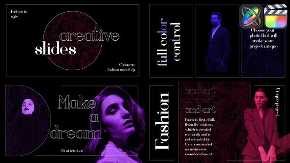 Liquid Marble Slideshow for FCPX alt