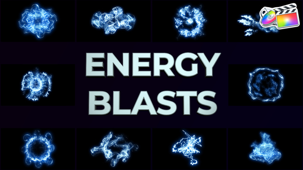 Energy Blasts for FCPX alt