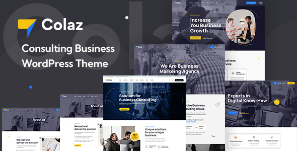Colaz – Business Consulting WordPress Theme