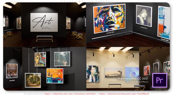 Modern Art 3d Gallery