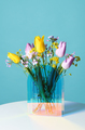 Modern vase with beautiful tulips - PhotoDune Item for Sale
