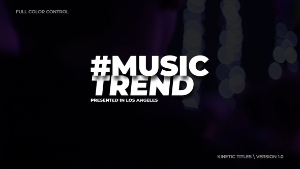 Kinetic Titles | FCPX alt