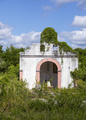 Abandoned church overgrown with vines on the island of Cozumel, Mexico. - PhotoDune Item for Sale