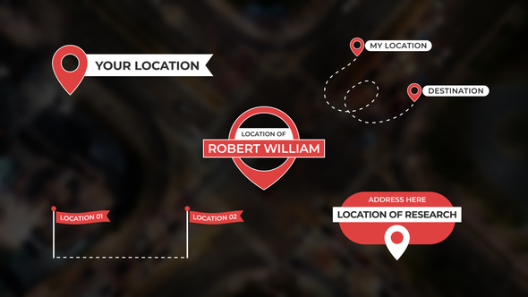 Location Titles Overlays