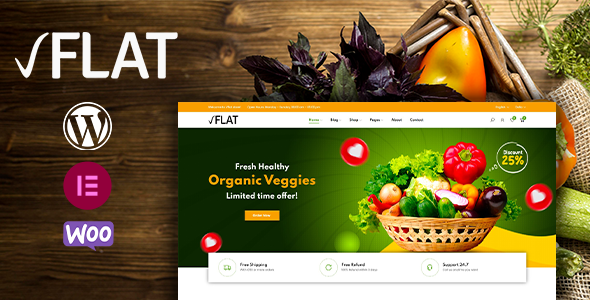 Vflat – Multi-Purpose Responsive WooCommerce Theme
