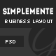 Simplemente | Multipurpose Corporate PSD Template - ThemeForest Item for Sale