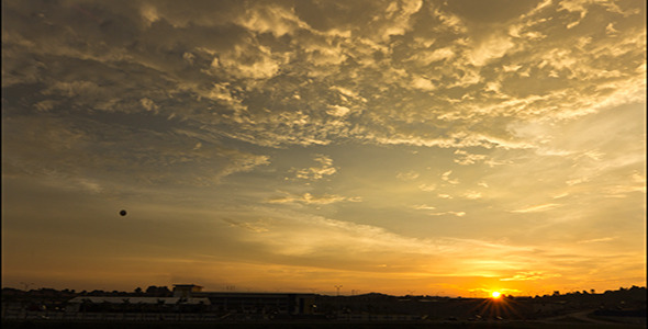 Red Sky Sunset Time Lapse I - 4K Res