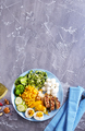 diet salad wih vegetables and fried chicken - PhotoDune Item for Sale