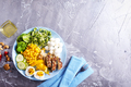 diet salad wih vegetables and fried chicken - PhotoDune Item for Sale