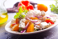 Greek salad of fresh vegetables and cheese - PhotoDune Item for Sale