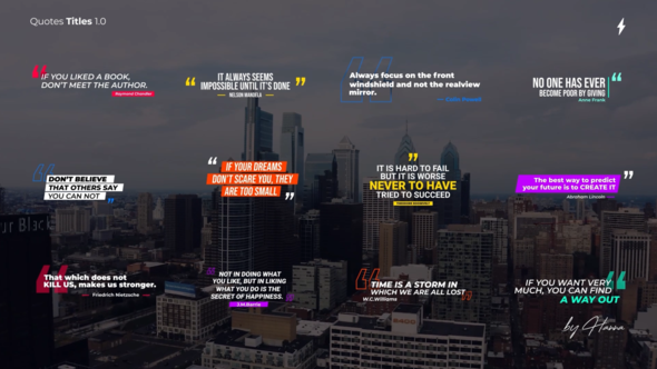 Quotes Titles \ FCPX alt