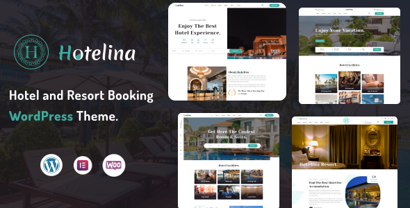 Hotelina – Hotel and Resort Booking WordPress Theme