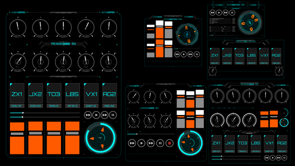 HUD Info Control Panels