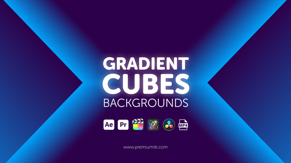 Gradient Cubes Backgrounds alt