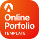 Aslan | Online Portfolio Figma Template - ThemeForest Item for Sale