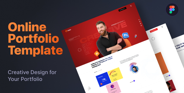 Aslan | Online Portfolio Figma Template