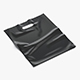 Black Die-cut Plastic Bag - handle packet - 3DOcean Item for Sale
