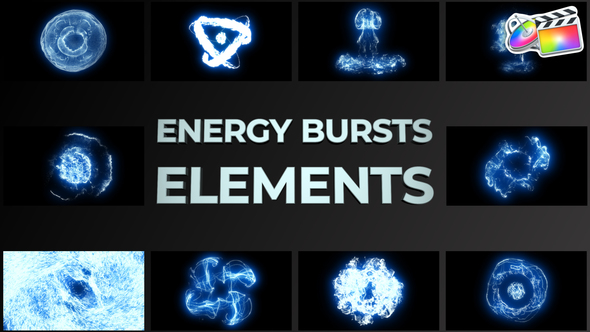 Energy Bursts Effects for FCPX alt