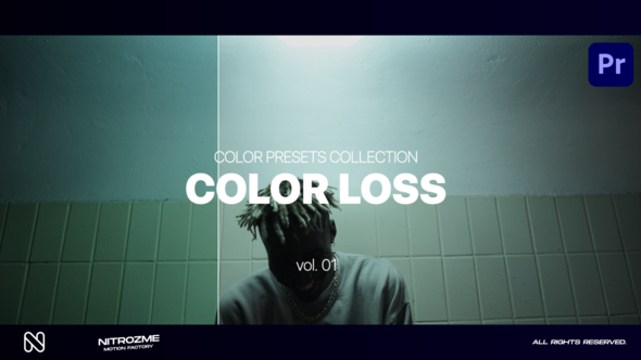 Color Loss LUT Collection Vol. 01 for Premiere Pro