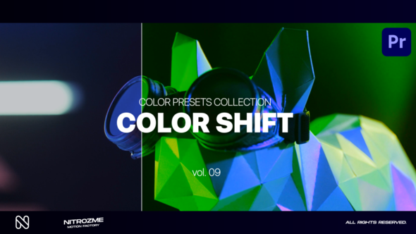 Color Shift LUT Collection Vol. 09 for Premiere Pro