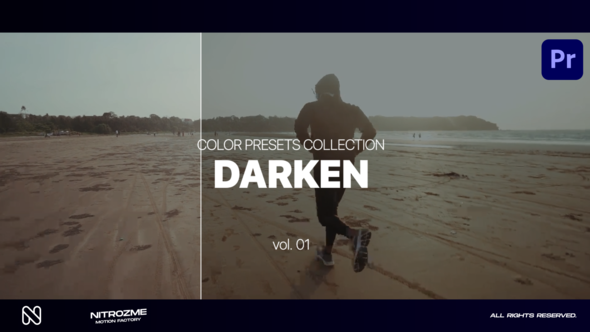 Darken LUT Collection Vol. 01 for Premiere Pro