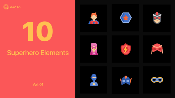 Superhero Icons Vol. 01 alt