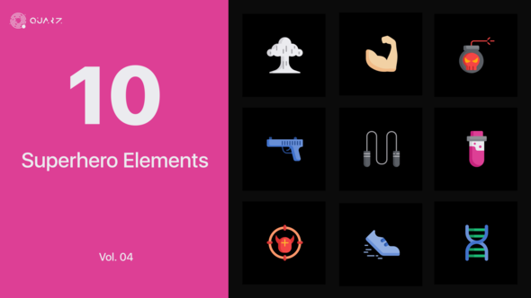 Superhero Icons Vol. 04