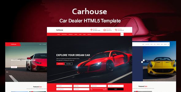 Car House - Automobile HTML5 Template