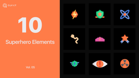 Superhero Icons Vol. 05 alt