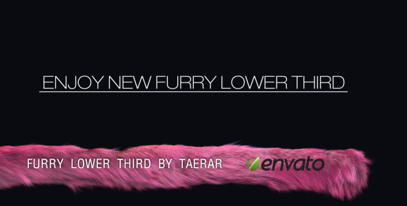 Furry Lower Third