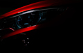 Closeup headlight of shiny red luxury SUV compact car. Elegant electric car technology and business - PhotoDune Item for Sale