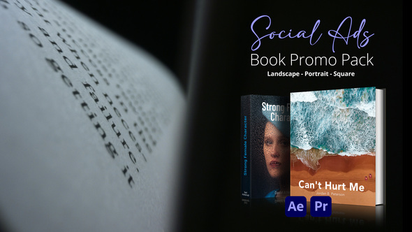 Book Promo Pack - Social Ads