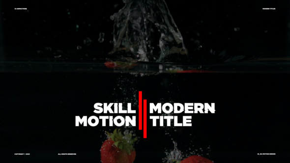 Modern Corporate Titles | FCPX alt