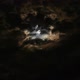 Time-Lapse of Clouds in the Night Sky Against the Background of a Bright Full Moon - VideoHive Item for Sale