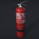 Fire Extinguisher - 3DOcean Item for Sale