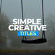 Simple Titles | FCPX & Apple Motion - VideoHive Item for Sale