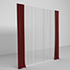 Curtain Model - 3DOcean Item for Sale