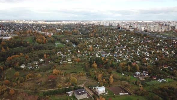 Beautiful Autumn Landscape Of The River Luchesa 21