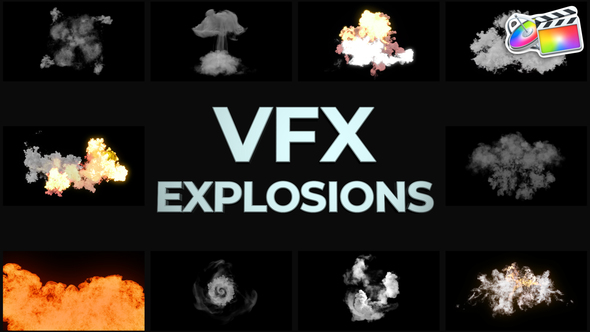 VFX Explosions for FCPX alt