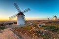 Sunset over ancient windmills at Manchegos - PhotoDune Item for Sale