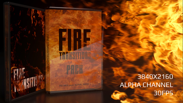 Fire Transitions Pack 4k alt
