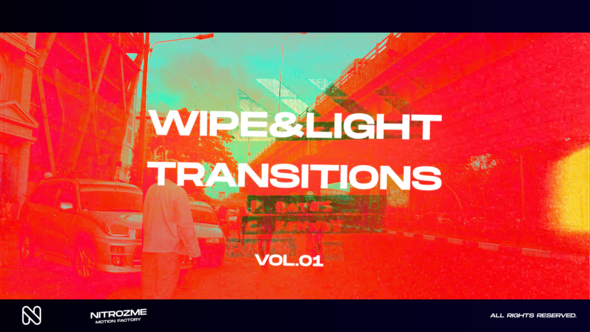 Wipe and Light Transitions Vol. 01