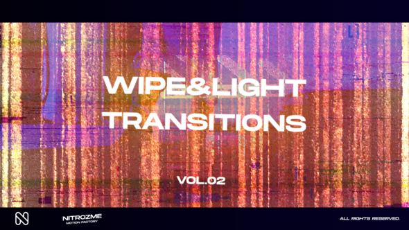 Wipe and Light Transitions Vol. 02