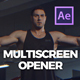 Multiscreen Opener - Split Screen Intro - Dynamic Sport Opener - VideoHive Item for Sale