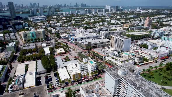 Miami Beach City Drone Flying 2