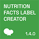 Nutrition Facts Label Creator - CodeCanyon Item for Sale