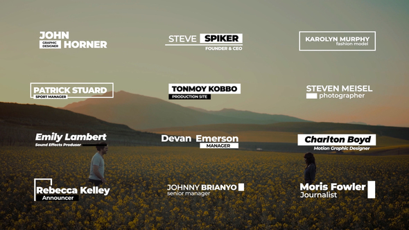 Creative Lower Thirds | FCPX & Apple Motion alt