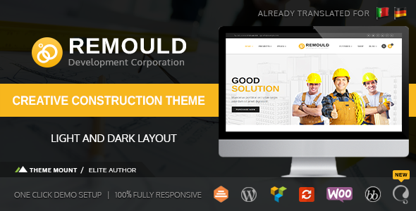Remould | Construction & Building WordPress Theme