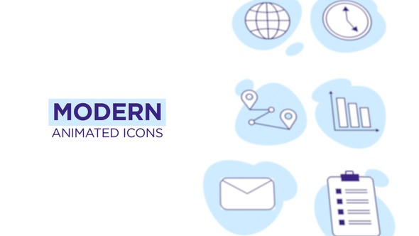 Modern Animated Icons