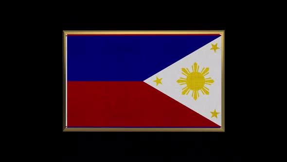 Philippines 3D Flag